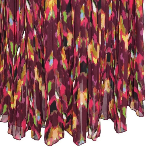 Jessica Simpson Womens Hemingway Chiffon Blouson Knee Length Dress Size Small - Picture 6 of 16